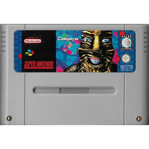 Le Cobaye The Lawnmower Man Super Nintendo SNES FAH (Begagnad)