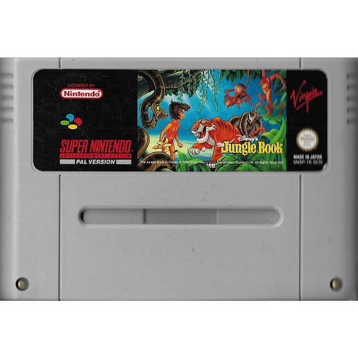 The Jungle Book Super Nintendo SNES SCN (Begagnad)