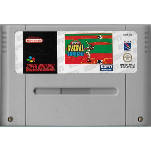 Baseball Tonight Super Nintendo SNES EUR (Begagnad)