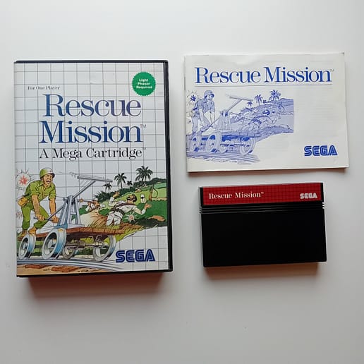 Rescue Mission Sega Master System