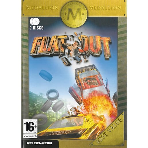Flatout PC CD Medallion Best Value (Begagnad)