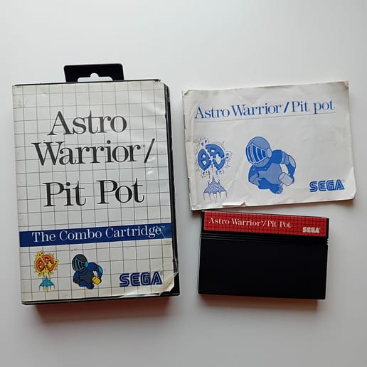 Astro Warrior / Pit Pot Sega Master System