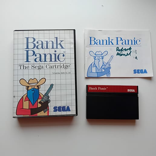 Bank Panic Sega Master System
