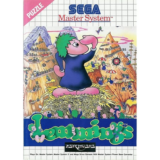 Lemmings Sega Master System