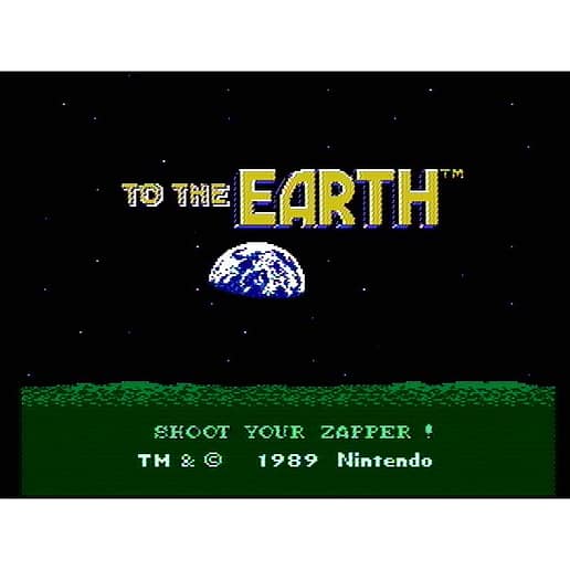 To the Earth Nintendo NES SCN (Begagnad)