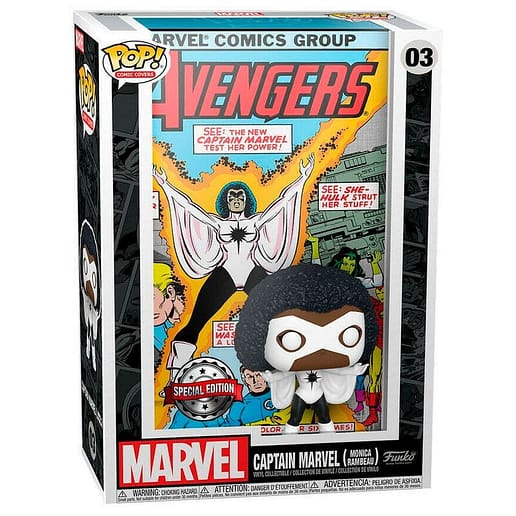 POP figur Comic Covers Marvel Captain Marvel Exclusive