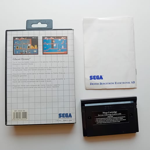 Ghost House Sega Master System