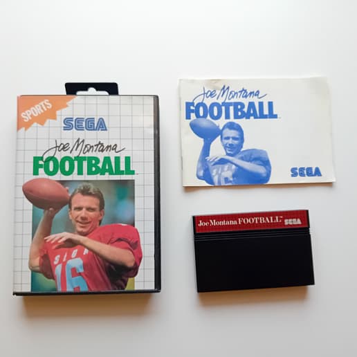 Joe Montana Football Sega Master System