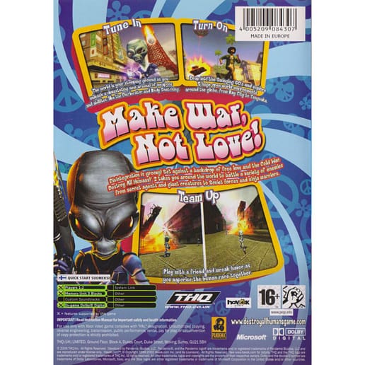 Destroy All Humans 2 Xbox (Begagnad)