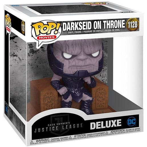 POP figur Deluxe DC Comics Zack Snyder Justice League Darkseid on Throne