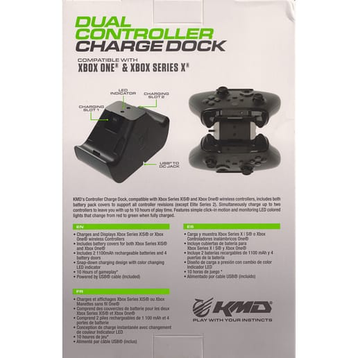 KMD Dual Controller Charge Dock Xbox One