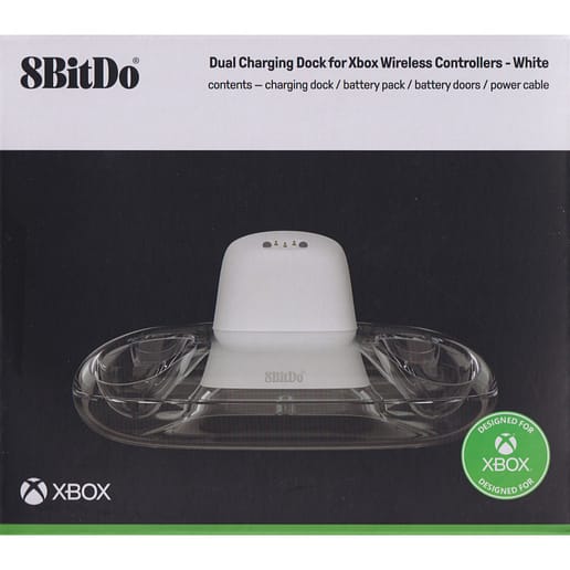 8BitDo Charge Dock Xbox White EU