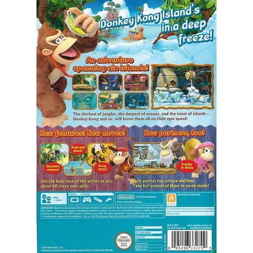 Donkey Kong Country Tropical Freeze Nintendo Wii U (Begagnad)