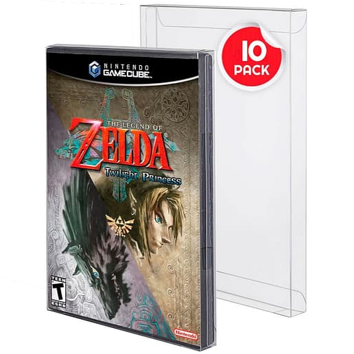 Nintendo Gamecube Skyddsbox Box Protector 10-pack