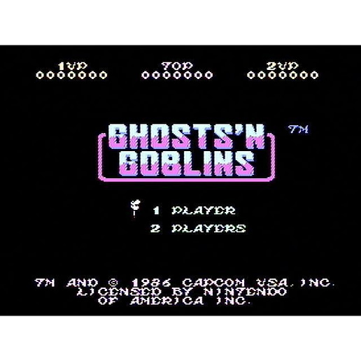 Ghost n Goblins Nintendo NES SCN (Begagnad)