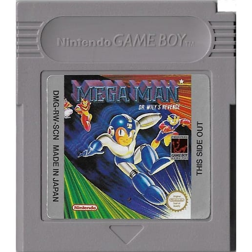 Mega Man Dr Wilys Revenge Gameboy EUR (Begagnad)