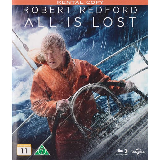 All is Lost Blu-Ray Rental Copy (Begagnad)