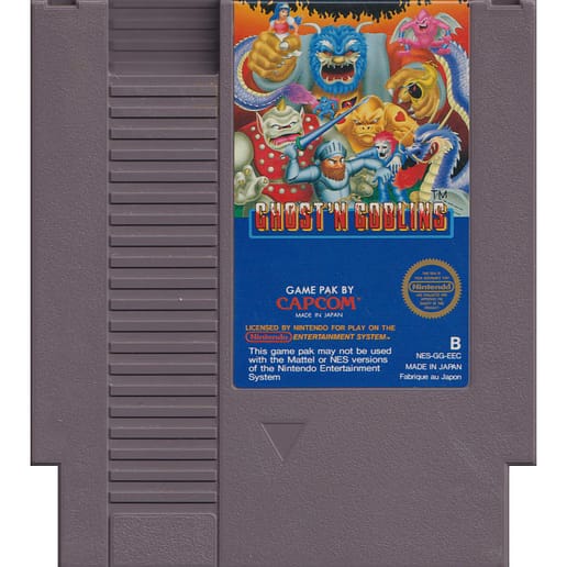 Ghost n Goblins Nintendo NES SCN (Begagnad)