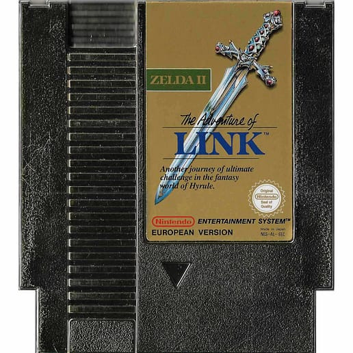 Zelda II The Adventure of Link Nintendo NES EEC (Begagnad)