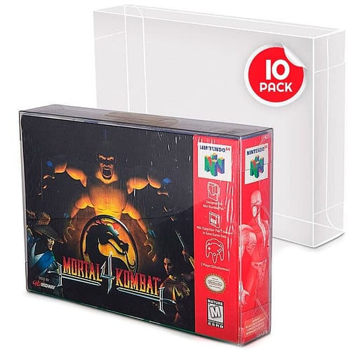 Super Nintendo Skyddsbox Box Protector 10-pack