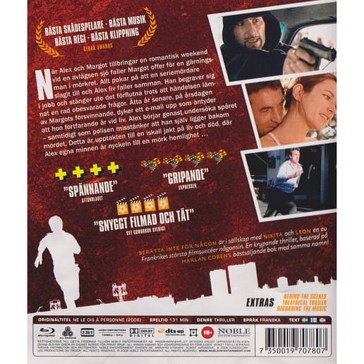 Berätta inte för Någon Blu-Ray (Begagnad)