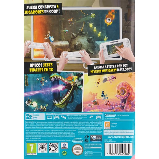 Rayman Legends Nintendo Wii U (Begagnad)