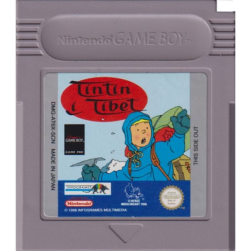 Tintin i Tibet Gameboy SCN (Begagnad)