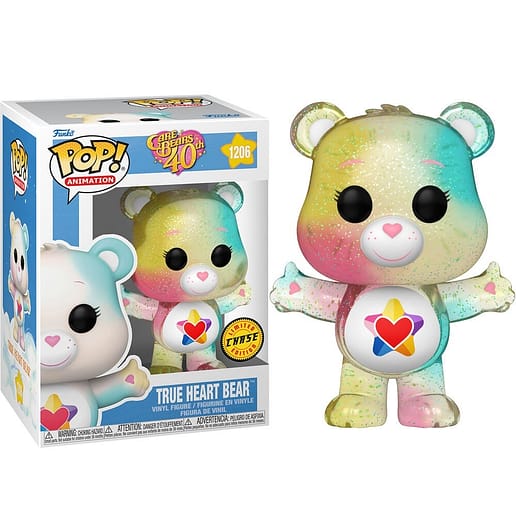 POP figur Care Bears 40th Anniversary True Heart Bear Chase