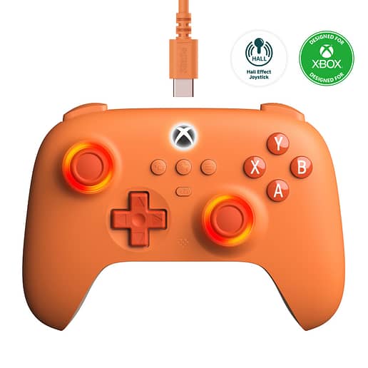 8BitDo Ultimate C Wired Controller for Xbox Orange