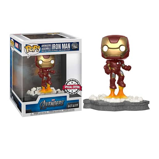 POP figur Deluxe Avengers Iron Man Assemble Exclusive