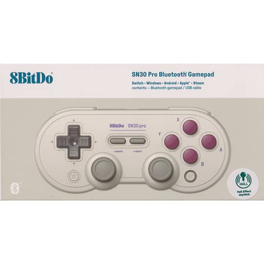 8BitDo SN30 Pro Bluetooth Gamepad Hall Effect G Classic