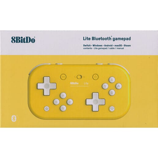 8BitDo Lite Bluetooth Gamepad Yellow