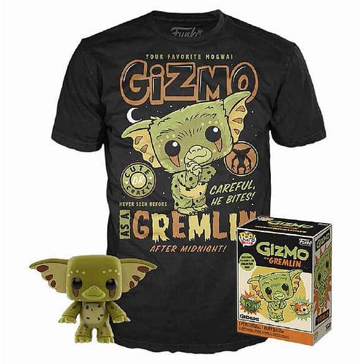 Set POP figure & Tee Gremlins Gizmo Exclusive (Medium)