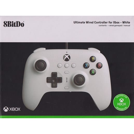 8BitDo Ultimate Wired Controller for Xbox White