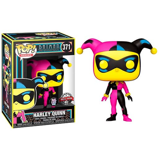 POP figur DC Comics Harley Quinn Black Light Exclusive