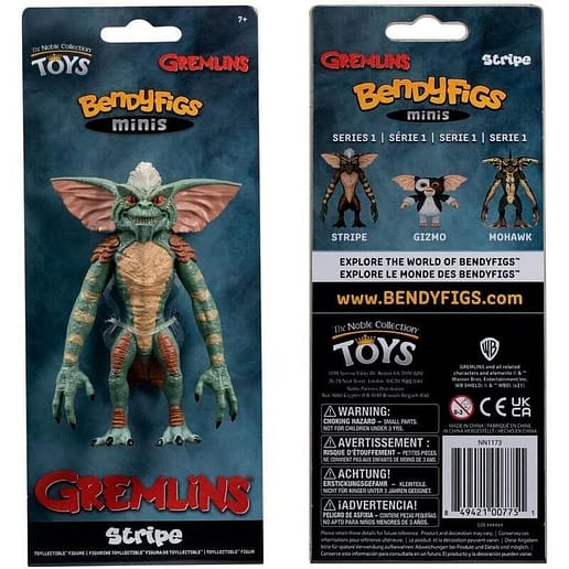 Gremlins Stripe Bendyfigs formbar figur 11cm