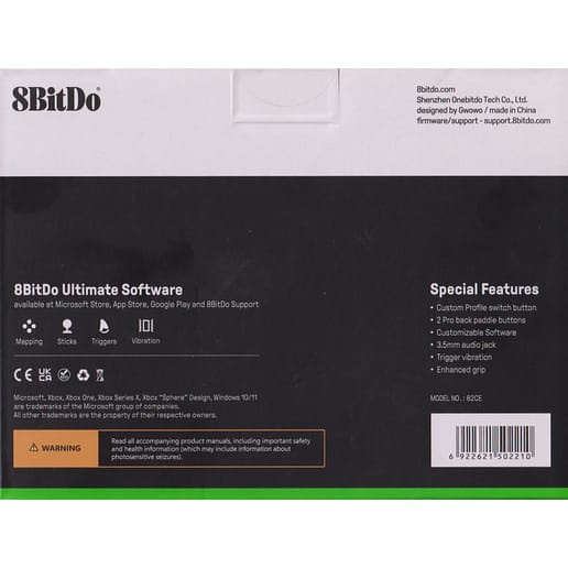 8BitDo Ultimate Wired Controller for Xbox White