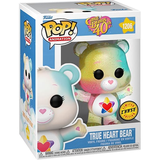 POP figur Care Bears 40th Anniversary True Heart Bear Chase
