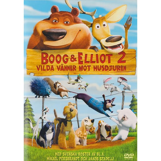 Boog & Elliot 2 Vilda vänner mot Husdjuren DVD (Begagnad)