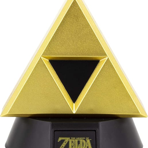 The Legend of Zelda Gold Triforce icons light lampa