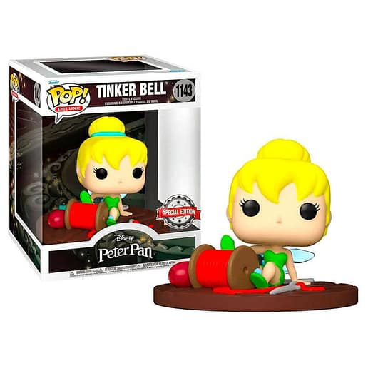 POP figur Deluxe Disney Peter Pan Tinker Bell on Spool Exclusive