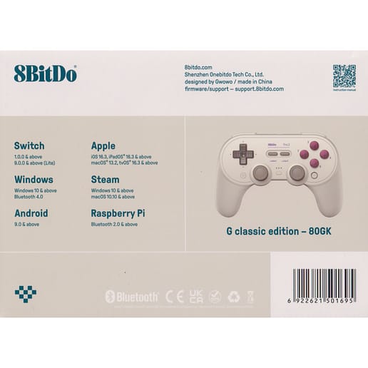 8BitDo Pro 2 Bluetooth Gamepad G Classic