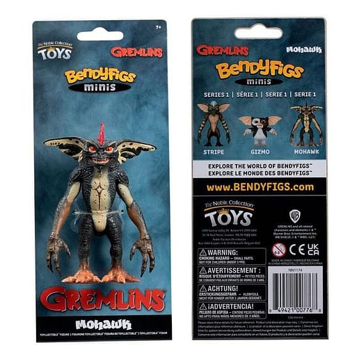 Gremlins Mohawk Bendyfigs formbar figur 11cm