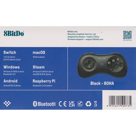 8BitDo M30 Bluetooth Gamepad Black