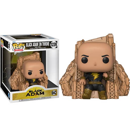 POP figur Deluxe DC Comics Black Adam - Black Adam on Throne