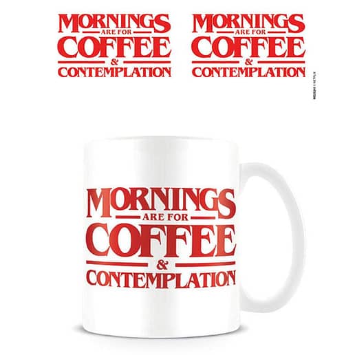 Stranger Things Morning are for Coffee mugg 315ml