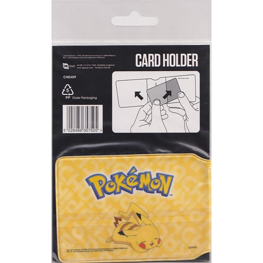 Pokemon Resting Pikachu Korthållare till Pokemonkort