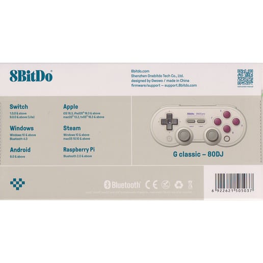 8BitDo SN30 Pro Bluetooth Gamepad Hall Effect G Classic