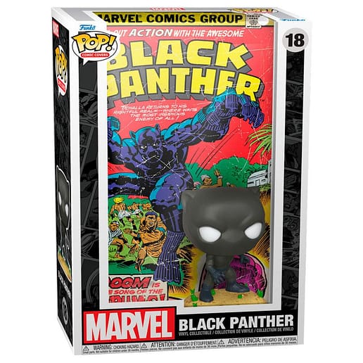 POP figur Comic Covers Marvel Black Panther