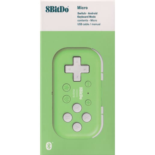 8BitDo Micro Bluetooth Gamepad Green